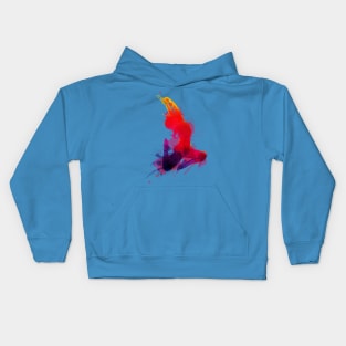 Watercolor Dance 3 Kids Hoodie